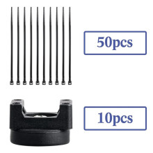 20X Magnetic Zip Tie Mount Multipurpose Cable Holder Magnets Magnetic Wire Management Bases with Heavy Duty Zip