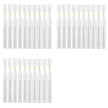 30Pack 3mm Empty Fillable Blank Paint Touch Pen Markers, Round Tilted- Paint Pens for Art Painting Crafts