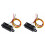 2X GP2Y0A41SK0F 4-30cm Infrared Distance Sensor 0A41SK INCLUDING WIRE 1