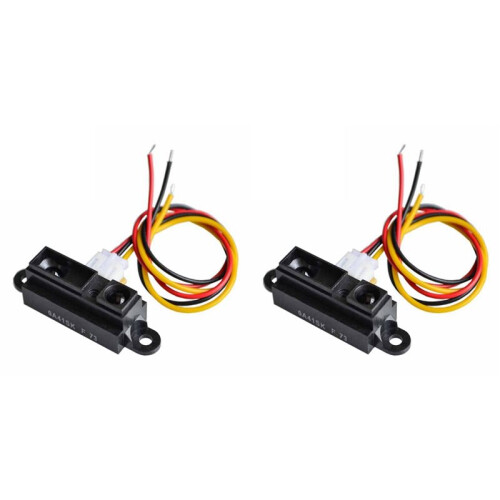 2X GP2Y0A41SK0F 4-30cm Infrared Distance Sensor 0A41SK INCLUDING WIRE