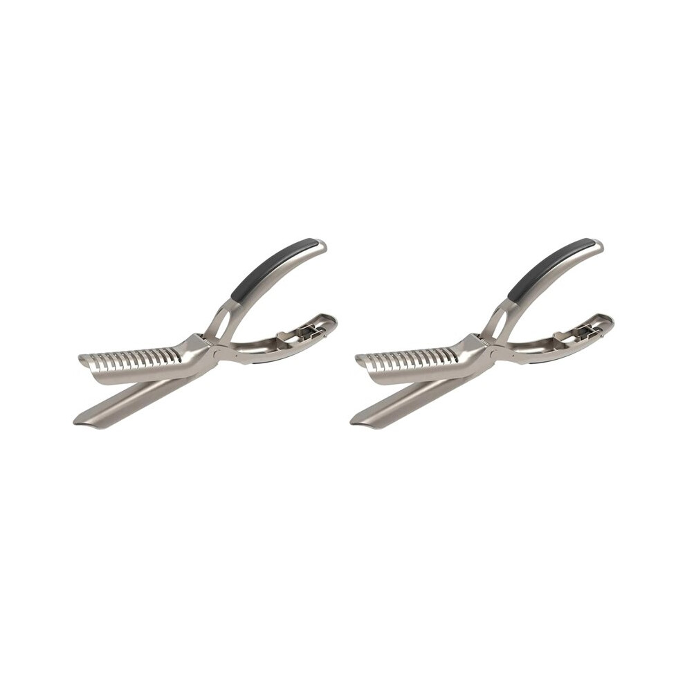 2X Rib Prep Tool,Rib Membrane Remover Stainless Steel Tool, Bbq Rib Skinner, Rib Prep Tool For Bbq Enthusiasts 6032356018365