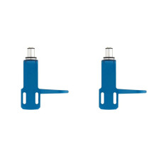 2X Phonographenkopfhalter Plattenspieler HP105 Phonographenspieler Headshell-Halterung Blau