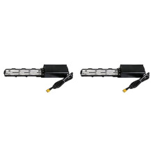 2X for OUXI V8 Electric Bicycle Spare Parts - Battery Base Mounting Plate Bracket with 4-Pin Rail & XT60 Connector