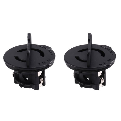 2X 6J0941156A Daytime Running Light Bulb Holder Bulb Socket Indicator Bulb Holder for  Ibiza 2009-2012