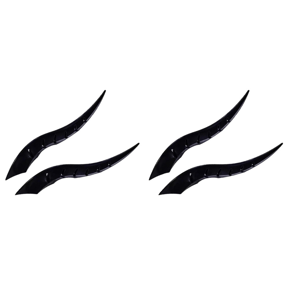 Photos - Other Electrical Equipment 4X Car Roof Dragon Horn Modification, Car 3D Devil Horns Sticker Ornament, Universal Halloween Car Roof Decoration