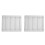 2X Suporte de Base NMMiner de 2,8 Polegadas com 4 Slots para Minerador NerdMiner Bitcoin Crypto Solo Lottery, Branco 1