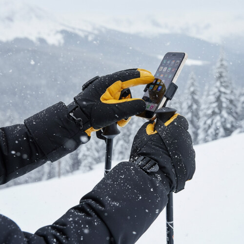 (Yellow 1019, M) 3M Thinsulate Ski Gloves - Waterproof, Windproof, Touchscreen 1