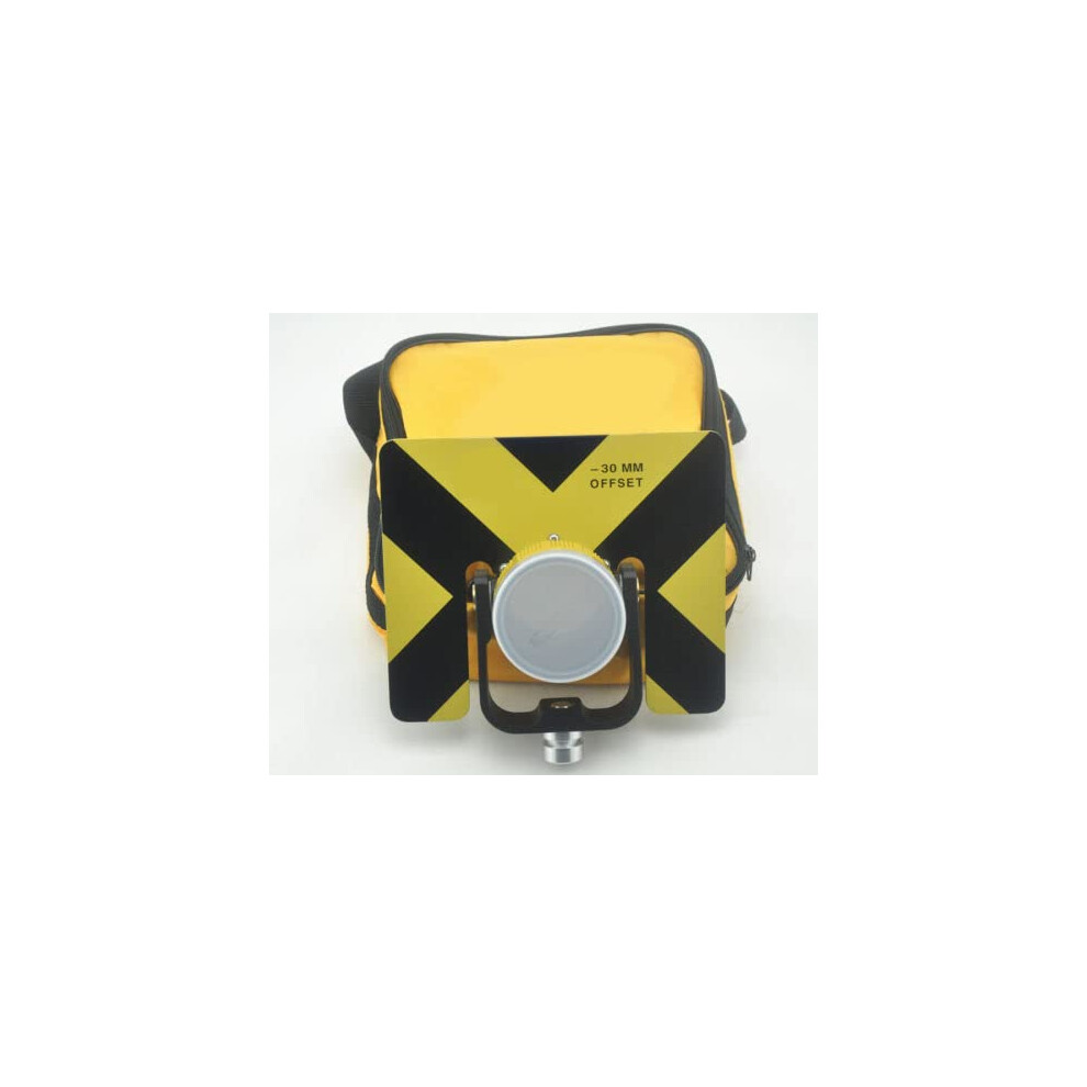 Total Station Prism With Durable Metal Housing And Yellow Casing For Accurate Surveying 9169991597348
