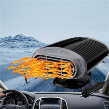 2X Autoverwarming 12V 150W Draagbare Autoverwarming, 2 in 1 Autoverwarmings- en Koelventilator, Autoruitontdooier en Ontwaseming