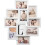 Songmics Collage Picture Frames, 10 Frames for 4x6 Photos, Collage Photo Frames for Wall, Multi Frames, Wall Decor, Cloud White 1