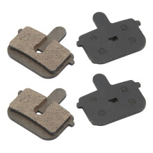 2 Sets Resin Semi-Metal Bike Disc Brake Pads Replacement for Cycling