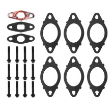 Auspuffkrümmerdichtung mit Schrauben für Cummins 8,3L 8,9L Motoren