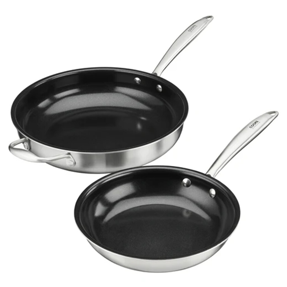 Cooks Professional Tri-Ply 5 Piece Cookware Set