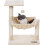 FEANDREA Cats Climb Tree Steady Cat Tree with Plush and Soft Hammock 3