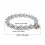 Crystal Beaded Bracelet, Adjustable Gift 2