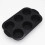 (Black) Non-Stick Silicone Baking Pan for Cupcakes & Eggs 1