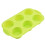(Green) Non-Stick Silicone Baking Pan for Cupcakes & Eggs 1