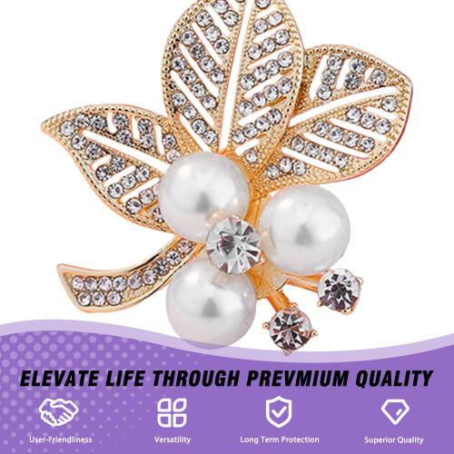 Elegant Ginkgo Leaf Brooch - Women\'s Gift 2