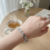 Crystal Beaded Bracelet Adjustable Gift 6