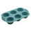 (Blue) Non-Stick Silicone Baking Pan for Cupcakes & Eggs 1
