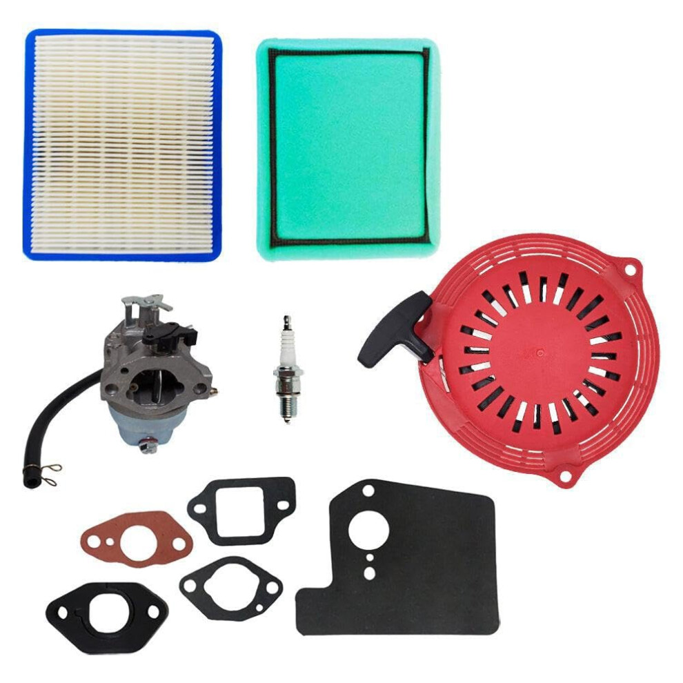 Gcv160 Carburetor Gasket And Recoil Starter Kit For Honda Hrr216 Hrb216 Hrs216 Hrt216 9174973313984