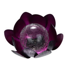 Solar Pond Light with Floating Lotus Design for Pools and Ponds Outdoor Garden Decoration