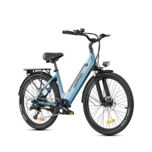 Vélo électrique (VTC) - HILLMILES - Milecity 1 - Moteur 250W - Batterie amovible 36V 13Ah - Autonomie 100 km