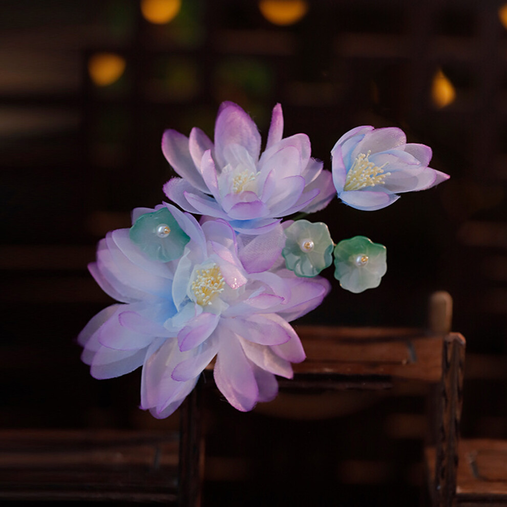 Phui-Pet-Supplies (L363) Vintage Floral Hair Clip For Gown Hairstyles