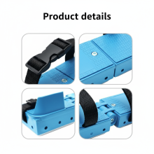 (Blue) Kids Adjustable Ice Skating & Ski Training Shoes