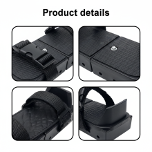 (Black) Kids Adjustable Ice Skating & Ski Training Shoes
