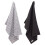 Stellar Stellar Textiles Set of 2 Grey Tea Towels 1