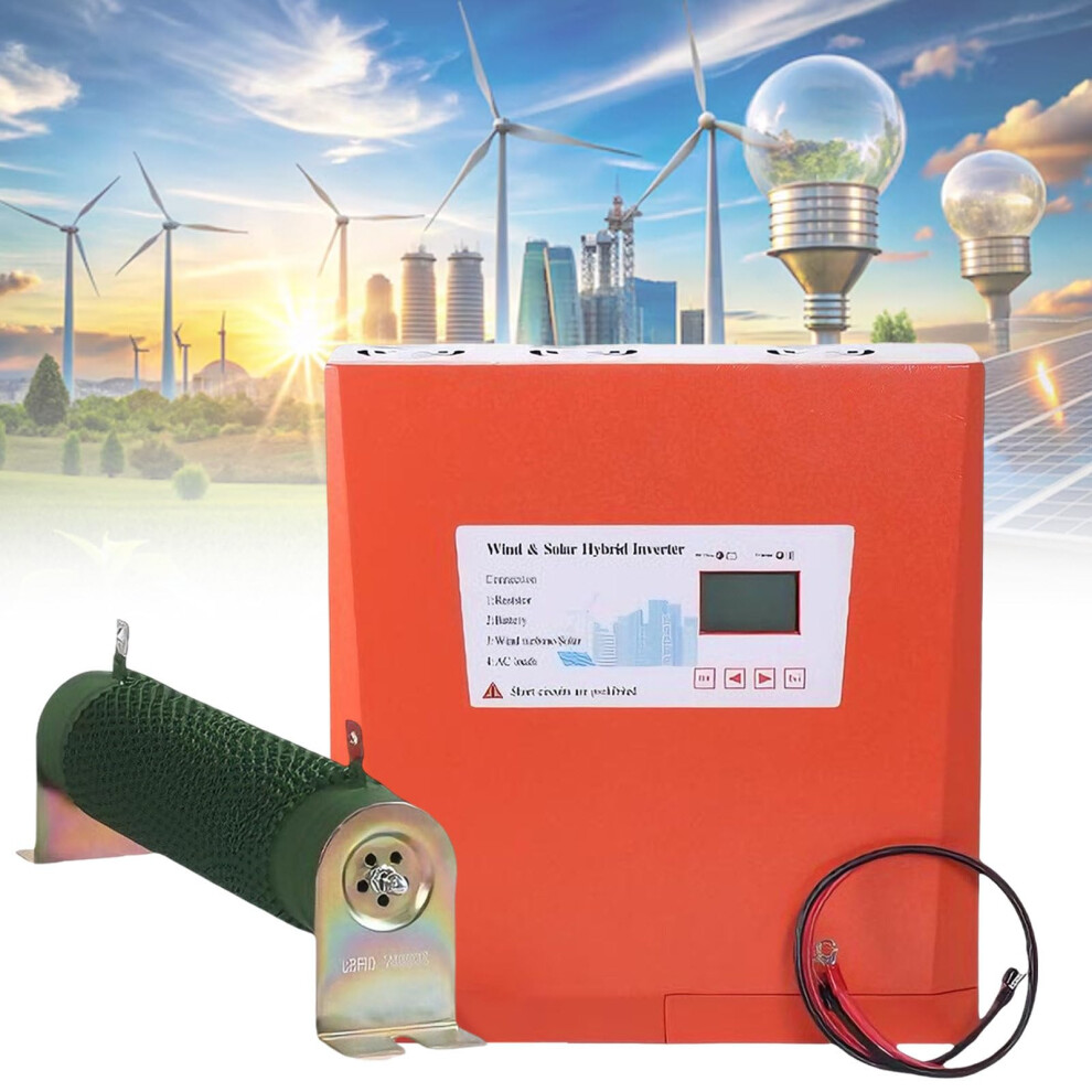 1000W 24V Off Grid Hybrid Inverter With Dual Mppt Tracking And Pure Sine Wave Output For Home 9053599682431