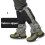 (Black, L Code) Windproof Waterproof Hiking Gaiters for Snow & Climbing 1