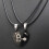 Couple Heart Key Lock Necklace 1