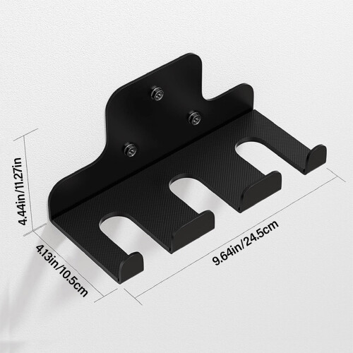 Wall Mount Barbell Hanger - Garage Home Gym Accessory 1