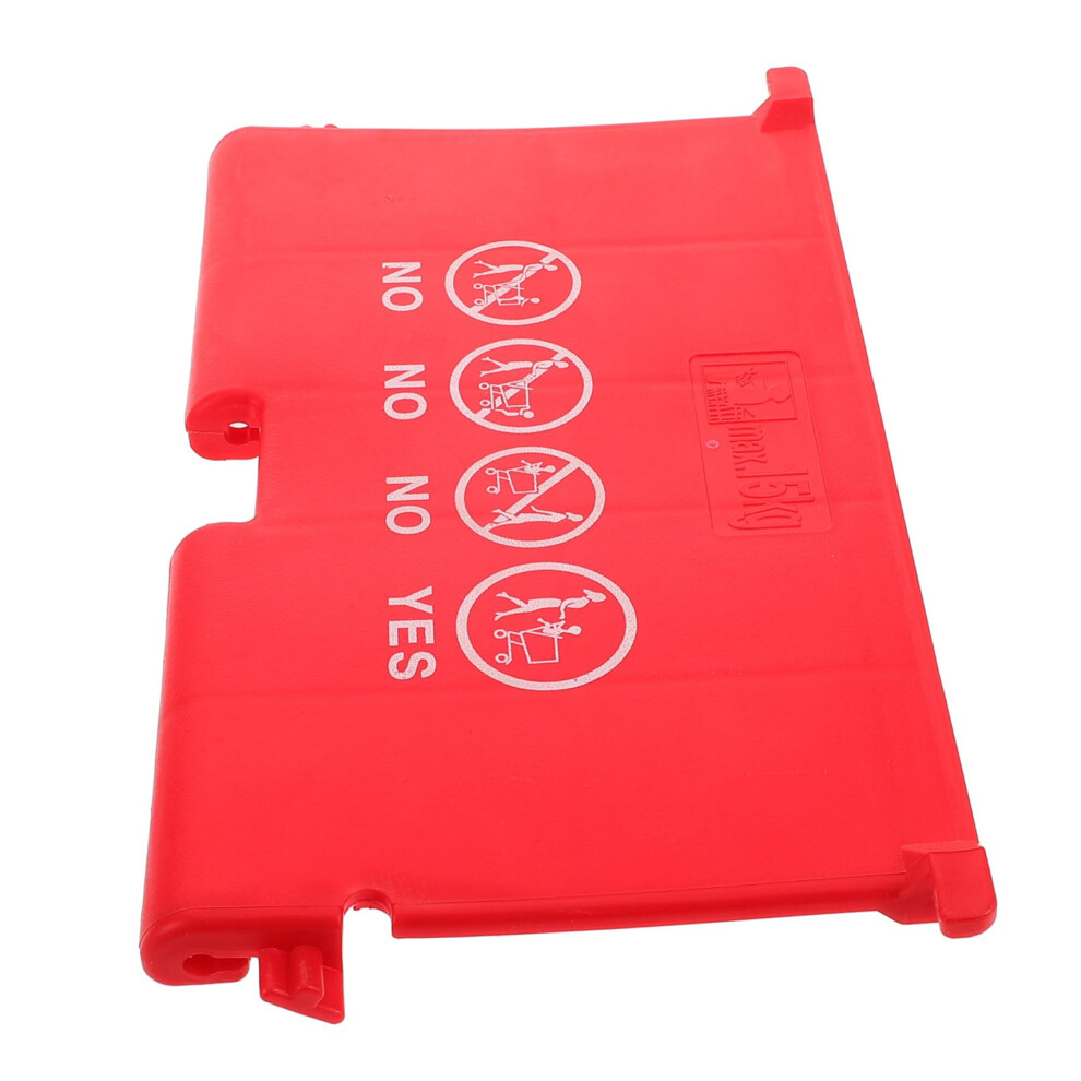 Easy to Install Shopping Cart Seat Insert for Kids, Compact Grocery Safety Board for Comfortable Use