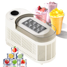 Portable Ice Maker with Fast Ice Production, UltraCompact Design, Dual Power for Home and Travel