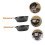 4pcs Portable Charcoal Starter for Camping BBQ Bonfire with Spacious Ventilation Design 3