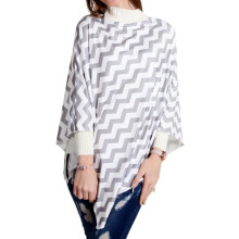 Breathable Cotton Nursing Cover for Baby Breastfeeding, Full Coverage Privacy Apron, Multi‑Use Car Seat Canopy (Style J)