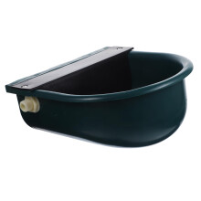 Automatic Livestock Waterer with Large Capacity Bowl and Floating Valve for Cattle and Horses