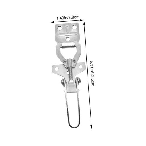 Beekeeping Hive Connector Buckle Clamp, Durable Galvanized Steel, Secure Locking Clip, 2pcs 1