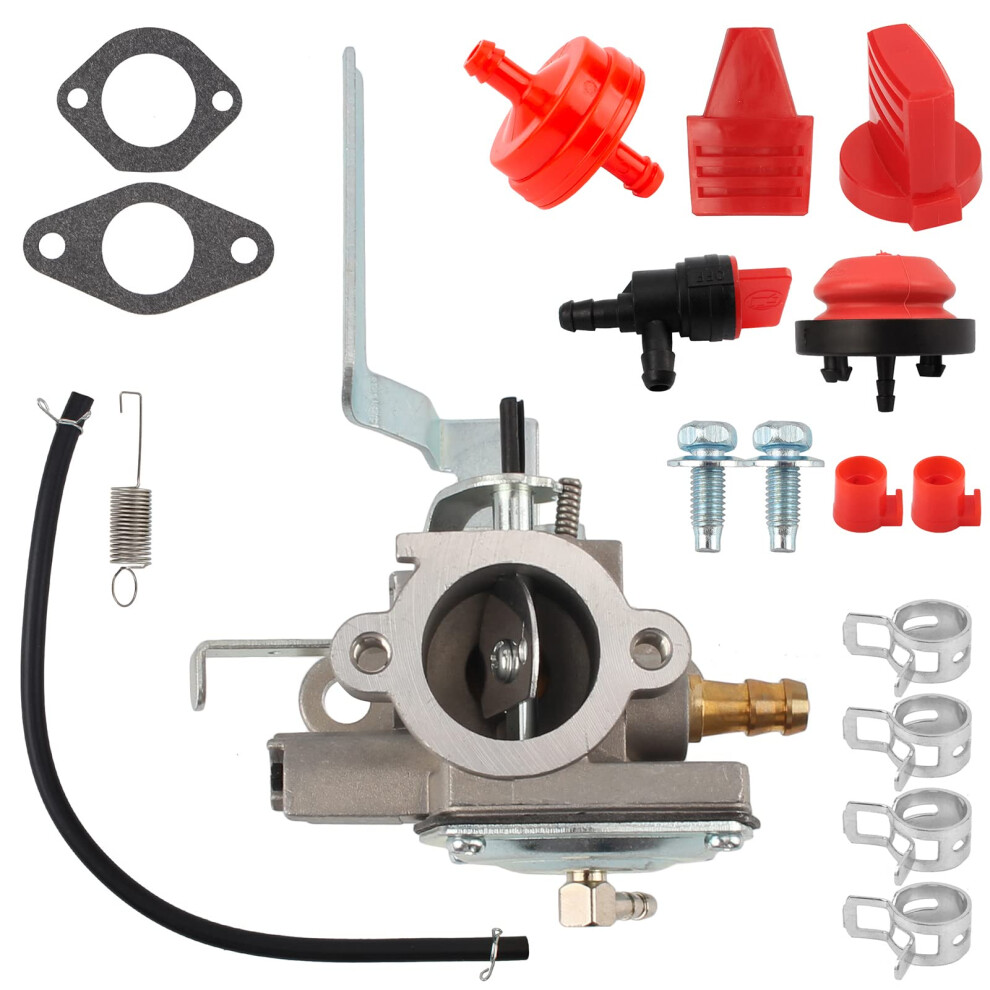 Tecumseh 640290 Carburetor For Av520 Tv085xa Snowblower, Replaces 640263 631720A, With Primer Bulb 9169991404387