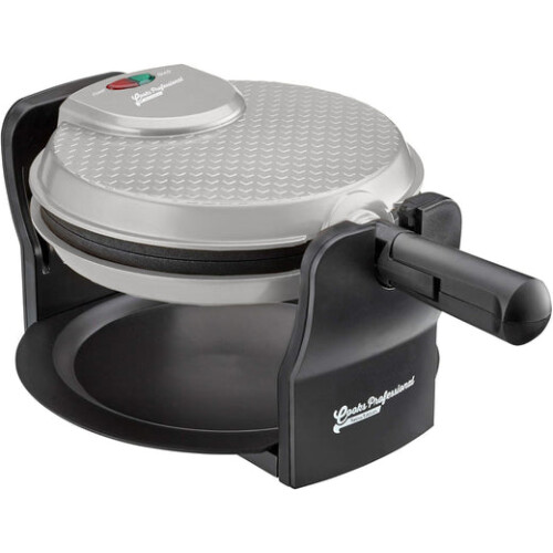 Cooks Professional Cooks Professional Rotary Waffle Maker | Silver