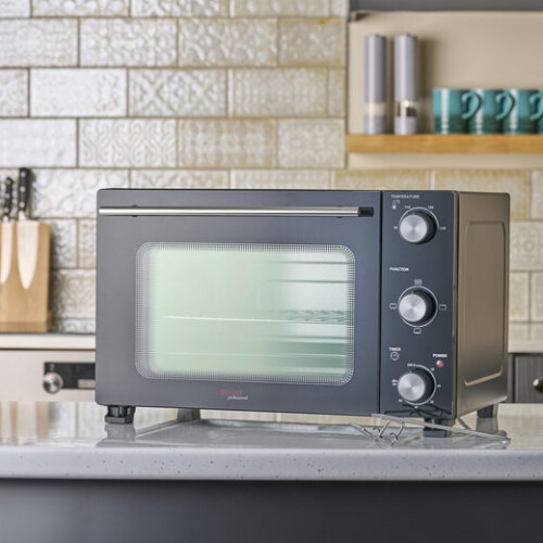 Cooks Professional Cooks Professional 28L Mini Oven | Black / Silver 1