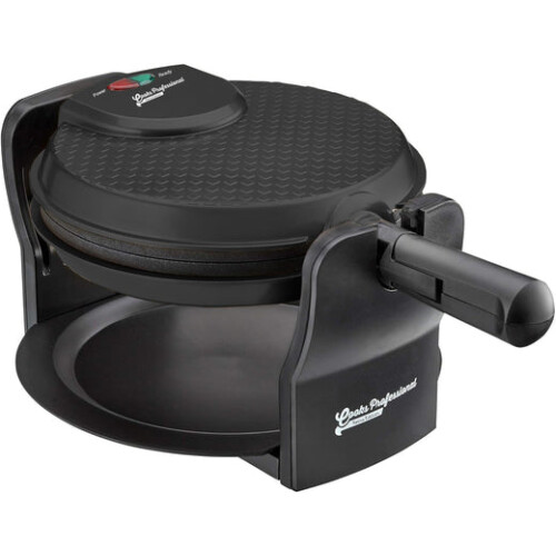 Cooks Professional Cooks Professional Rotary Waffle Maker | Black