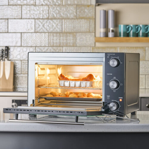 Cooks Professional Cooks Professional 28L Mini Oven | Black / Silver 2