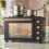 Cooks Professional Cooks Professional 34L Mini Oven with 2 Ceramic Hobs | Black / Copper 3