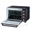 Cooks Professional Cooks Professional 34L Mini Oven with 2 Ceramic Hobs | Black / Copper 7
