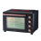 Cooks Professional Cooks Professional 34L Mini Oven with 2 Ceramic Hobs | Black / Copper 1