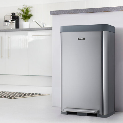 Cooks Professional Cooks Professional XL Pedal Bin 65L | Silver 1